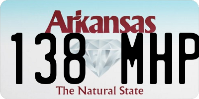 AR license plate 138MHP