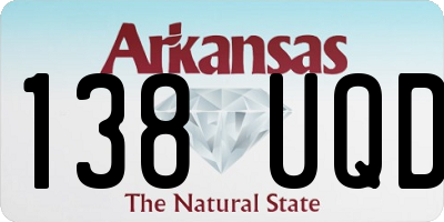 AR license plate 138UQD