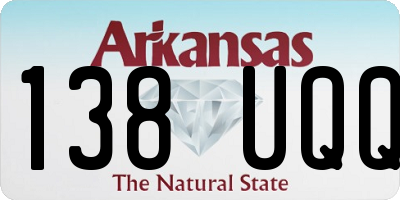 AR license plate 138UQQ