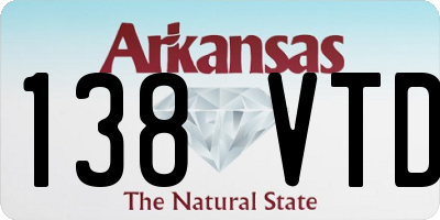 AR license plate 138VTD