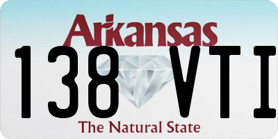 AR license plate 138VTI