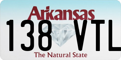 AR license plate 138VTL