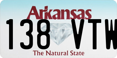 AR license plate 138VTW