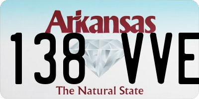 AR license plate 138VVE