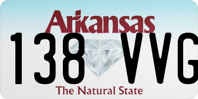 AR license plate 138VVG
