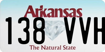 AR license plate 138VVH