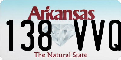 AR license plate 138VVQ