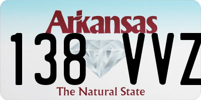 AR license plate 138VVZ