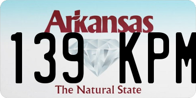 AR license plate 139KPM