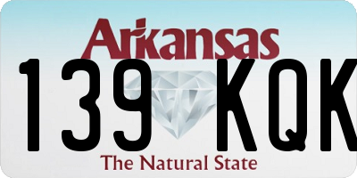 AR license plate 139KQK