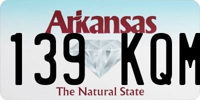 AR license plate 139KQM