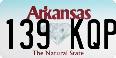 AR license plate 139KQP