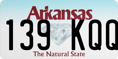 AR license plate 139KQQ