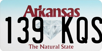 AR license plate 139KQS