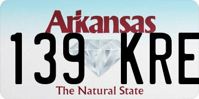 AR license plate 139KRE