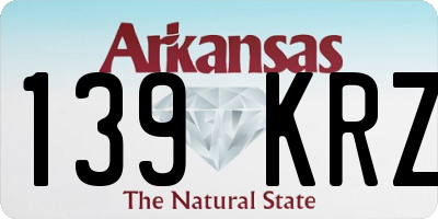 AR license plate 139KRZ