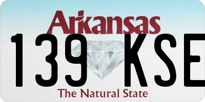 AR license plate 139KSE