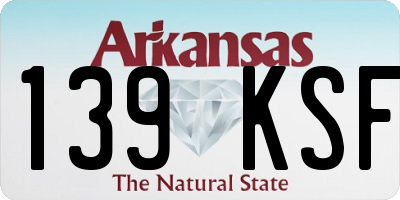 AR license plate 139KSF