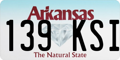 AR license plate 139KSI