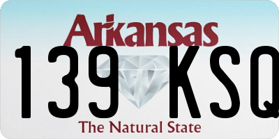 AR license plate 139KSQ