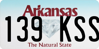 AR license plate 139KSS