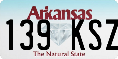 AR license plate 139KSZ