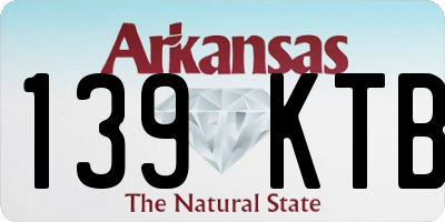 AR license plate 139KTB
