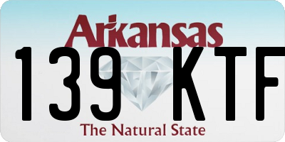 AR license plate 139KTF