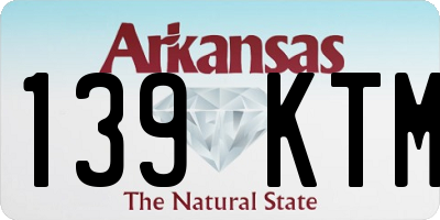 AR license plate 139KTM