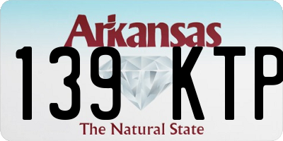 AR license plate 139KTP