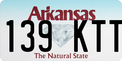 AR license plate 139KTT