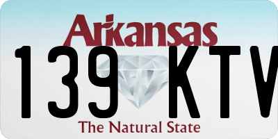 AR license plate 139KTV