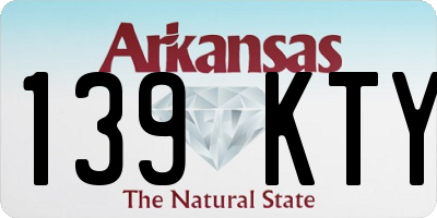 AR license plate 139KTY