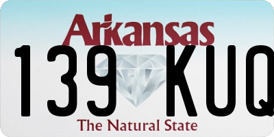 AR license plate 139KUQ