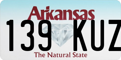 AR license plate 139KUZ