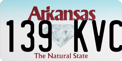 AR license plate 139KVC