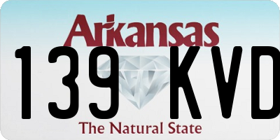 AR license plate 139KVD