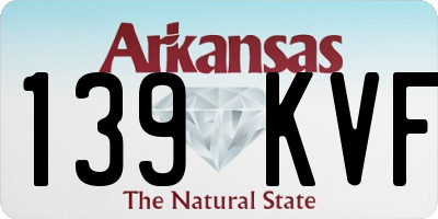 AR license plate 139KVF