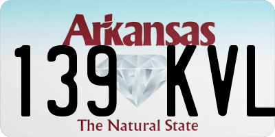 AR license plate 139KVL