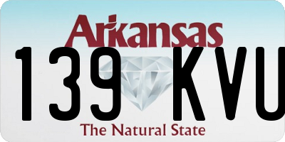 AR license plate 139KVU