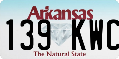 AR license plate 139KWC
