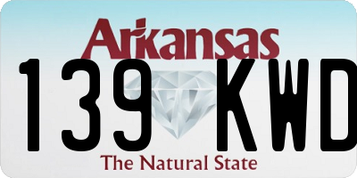 AR license plate 139KWD