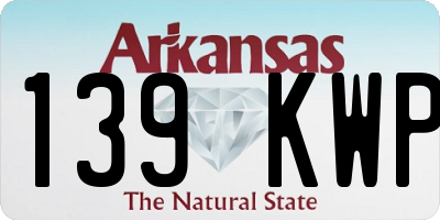 AR license plate 139KWP