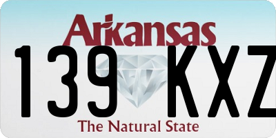 AR license plate 139KXZ