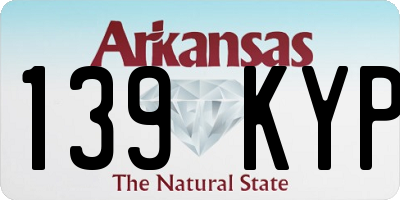 AR license plate 139KYP