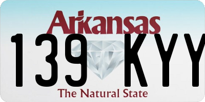 AR license plate 139KYY