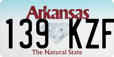 AR license plate 139KZF