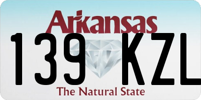 AR license plate 139KZL