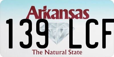 AR license plate 139LCF