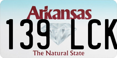 AR license plate 139LCK